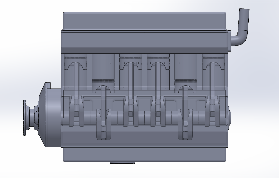 Simple H-12 Engine Detail 1